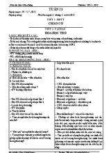 Giáo án điện tử Lớp 4 - Tuần 23 - Năm học 2014-2015 - Tòng Vinh Quang